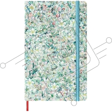 Блокнот Moleskine LIMITED EDITION VAN GOGH MUSEUM SKARTQP063VANGOGH Large 130х210мм, 104 страниц, нелинованный, твердая обложка, светло-зеленый