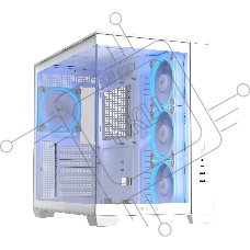 Корпус ASUS A32 Plus, Midi-Tower, белый, 4 x 120 мм