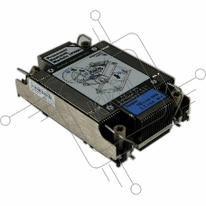 Радиатор Lenovo Heatsink SR V2 1U CPU, 02YE596 серебристый