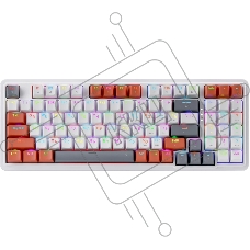 Клавиатура проводная механическая Redragon Gloria RU,RGB,94кн,Gasket,Hot-swap 1