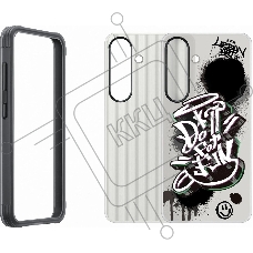 Чехол (клип-кейс) Samsung для Samsung Galaxy S25 Rugged Flipsuit Case S25 черный/прозрачный (EF-JS931CBEGRU)