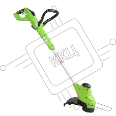 Триммер аккумуляторный GreenWorks G-24 G24LT28 30 см, без АКБ и ЗУ