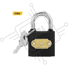 Замок навесной Deli DL508901 стальной, 32мм