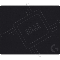 Коврик для мыши Logitech G240 Cloth Средний черный 340x280x1мм (943-000786)