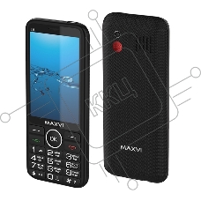 Мобильный телефон MAXVI B35 черный