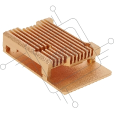 Корпус Qumo Aluminum case without fan,  Raspberry Pi 3, gold(RS025)