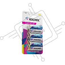 Элемент питания алкалиновый AA/LR06 BP-12 (блист.12шт) КОСМОС KOCLR6BL12