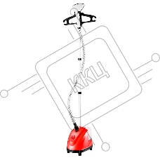 Отпариватель Kelli КL-821 красный, 2800 Вт, 90 г/мин, 2000 мл