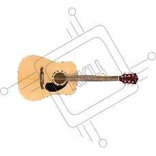 Акустическая гитара Fender FA-125 Dread W/Bag NAT WN
