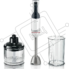 Блендер погружной Bosch MSM4W220 белый, 600 Вт, плавная регулировка, турбо