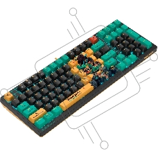 Клавиатура A4Tech Bloody AT98 Renegade проводная USB черный/зеленый