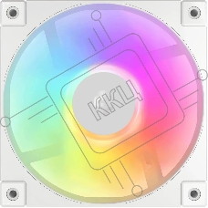 Вентилятор для корпуса DEEPCOOL FD12 белый, 120 мм, 2050 об/мин, 26.9 дБ, 4 pin