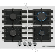 Газовая варочная панель Bosch PPP6A2I40R белый