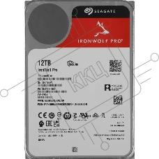 Жесткий диск HDD Seagate IronWolf Pro 12Tb 7200rpm SATA 256Mb 3.5