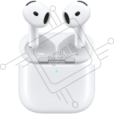 Гарнитура вкладыши Apple A3055 A3056 A3059 AirPods 4 ANC белый беспроводные bluetooth в ушной раковине