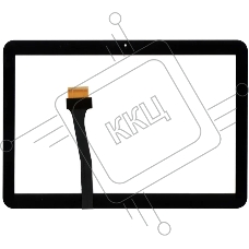 Сенсорное стекло (тачскрин) для Samsung Galaxy tab 10.1 P7100. черное