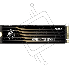 Накопитель SSD MSI SPATIUM M480 PRO, 2TB, M.2 2280, PCIe 4.0 x4, NVMe, R/W 7400/7000