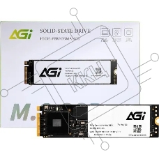 Накопитель SSD AGI AI838, 2Tb, PCIe 4.0 x4, M.2 2280, NVMe, R/W 7465/6765