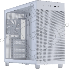 Корпус ASUS Prime AP303 TG, Midi-Tower, белый, 1 x 120 мм