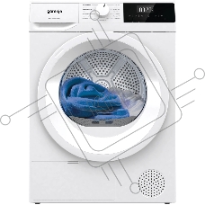 Сушильная машина Gorenje DHNE82/C белый, 8 кг, сушка - тепловой насос, программ - 15, 59.5 x 84.5 x 58 см