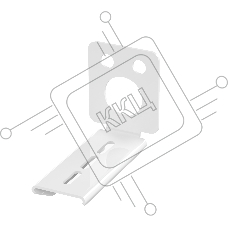 Профиль торцевой белый MEK PK M