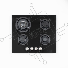 Газовая варочная панель GENBERG G6024-WGIK черный