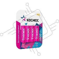 Аккумулятор AA/R6 2800мА.ч NI-MN BP-4 (блист.4шт) КОСМОС KOCR6NIMH2800MAH4BL