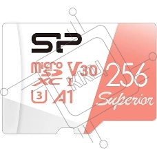 Флеш карта microSD 256Gb Silicon Power Superior A1 microSDXC Class 10 UHS-I U3 100/80 Mb/s Флеш карта microSD 256Gb Silicon Power Superior A1 microSDXC Class 10 UHS-I U3 100/80 Mb/s