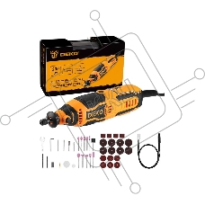 Гравер DEKO DKRT200W в кейсе, с регулировкой скорости, 200 Вт, + набор аксессуаров 43 083-1066 Гравер DEKO DKRT200W в кейсе, с регулировкой скорости, 200 Вт, + набор аксессуаров 43 083-1066