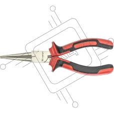 Круглогубцы Matrix 17355 NICKEL 160 мм, никелированные, двухкомпонентные рукоятки