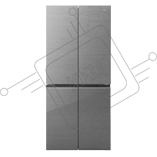 Холодильник многокамерный Centek CT-1744 NF Gray Glass Стекло