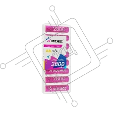 Аккумулятор R6 NI-MH 2800мА.ч 8b (уп.8шт) КОСМОС KOCR6NIMH2800mAh8B