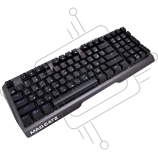 Игровая клавиатура Mad Catz  S.T.R.I.K.E. 13 US [БЕЗ РУССКОЙ РАСКЛАДКИ] чёрная (CHERRY MX RED Switch, 96 кл., RGB подсветка, USB)