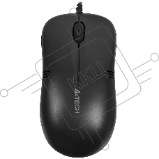 Мышь проводная A4Tech OP-560NUS черный, 1200 dpi, USB, кнопки - 3