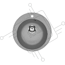 Мойка кухонная PRACTIK PR-M 475-003 светло-серый