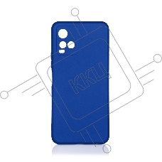 Чехол (клип-кейс) DF vOriginal-06, для Vivo Y21/Y33s, синий voriginal-06 (blue)