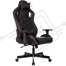 Кресло игровое A4Tech Bloody GC-840 черный, сиденье черный, эко.кожа, с подголов. крестов. металл черный, пластик черный