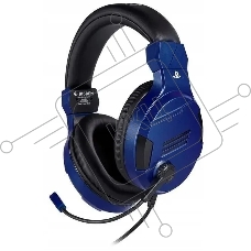 Гарнитура игровая Nacon Bigben, для компьютера и игровых консолей, накладные, синий ps4ofheadsetv3blue
