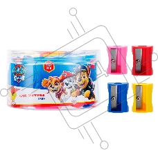 Точилка для карандашей ручная Deli EH559 Paw Patrol 1 отверстие пластик ассорти