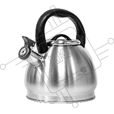 Чайник для плиты AUFFMAN AM-3402 из нержавеющей стали со свистком 3 л