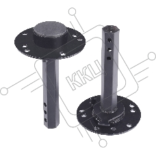 Ступицы поворотные универсальные R200-24 на шестигранную ось 23мм (2шт)