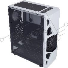 Компьютерный корпус AeroCool / Formula CL-3303W RGb белый без БП ATX 6x120мм 2xUSB 2.0 1xUSB 3.0 audio bott PSU