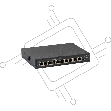 Коммутатор Бастион SKAT PoE-8E-2E, 8×100 Мбит/с PoE++ + 2×100 Мбит/с Uplink, неуправляемый