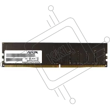 Оперативная память AFOX AFLD44PK1C, DDR4, 4Gb (1x4 Gb), 3200 MHz, CL16