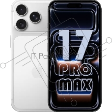 Смартфон Apple iPhone 17 Pro Max A3525 12/256Gb серебристый