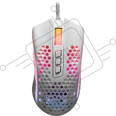 Мышь проводная Redragon Storm белый, 12400 dpi, USB, кнопки - 8