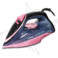 Утюг Hyundai H-SI01623 2400Вт черный/розовый