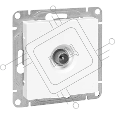 Механизм розетки TV EKF UP1-SOW-TV-3 оконечная, белый Эпика