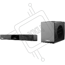 Микросистема Hyundai H-HA640 черный 150Вт FM USB BT SD/MMC/MS