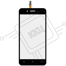 Сенсорное стекло (тачскрин) для Vivo Y53 (Y53i), черное